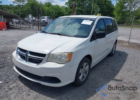 2013 Dodge Grand Caravan Se z USA, uszkodzony, nr VIN 2C4RDGBG5DR724468